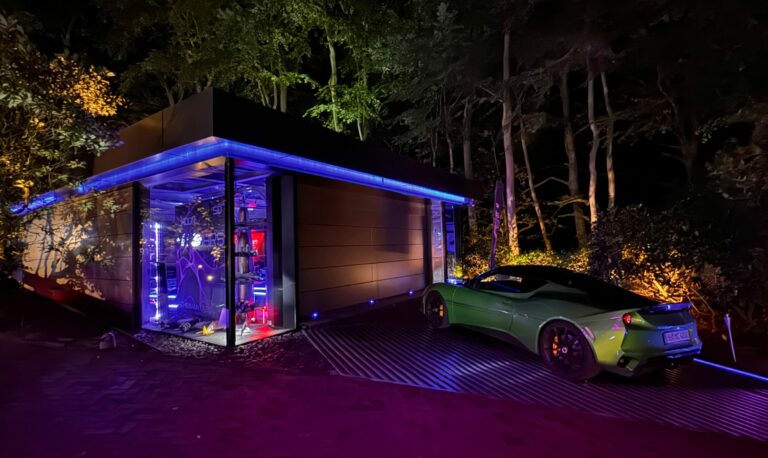 Garage At Night 1 768x458