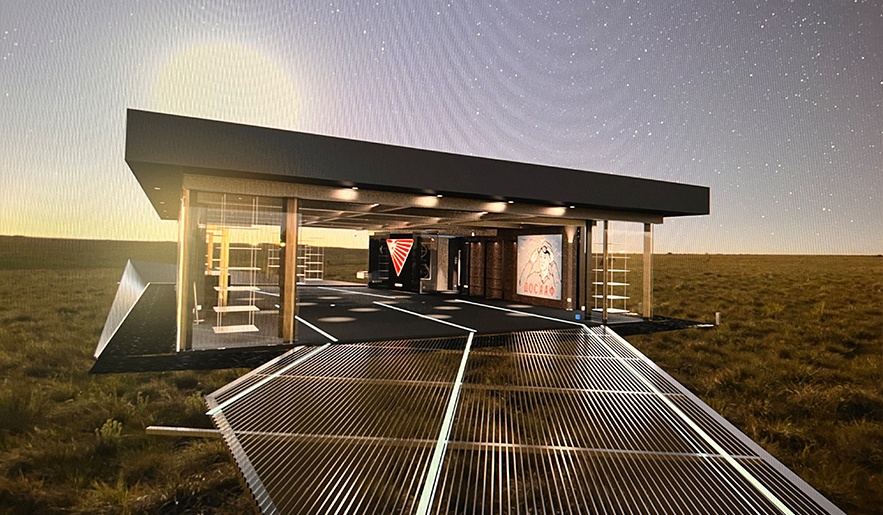 Garage Outside Front